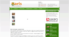 Desktop Screenshot of maris-eko.com