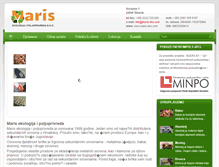 Tablet Screenshot of maris-eko.com